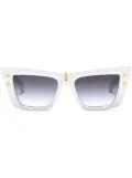 Balmain Eyewear B-Eye cat-eye frame sunglasses - White