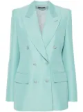 TOM FORD double-breasted blazer - Blue
