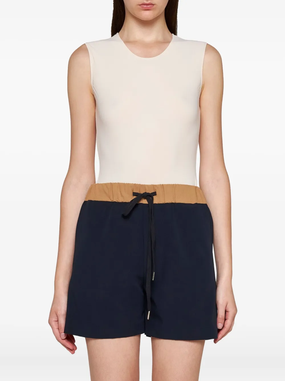 Blanca Vita drawstring shorts TOPAZIO