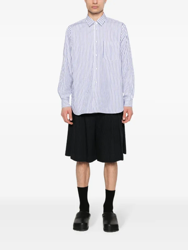 Comme Des Garçons Shirt ストライプ シャツ | ブルー | FARFETCH JP