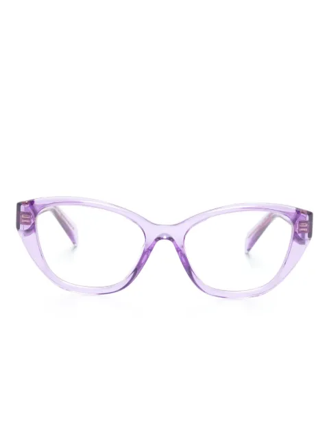 Prada Eyewear lentes con armazón estilo mariposa