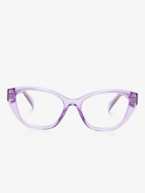 Prada Eyewear butterfly-frame glasses