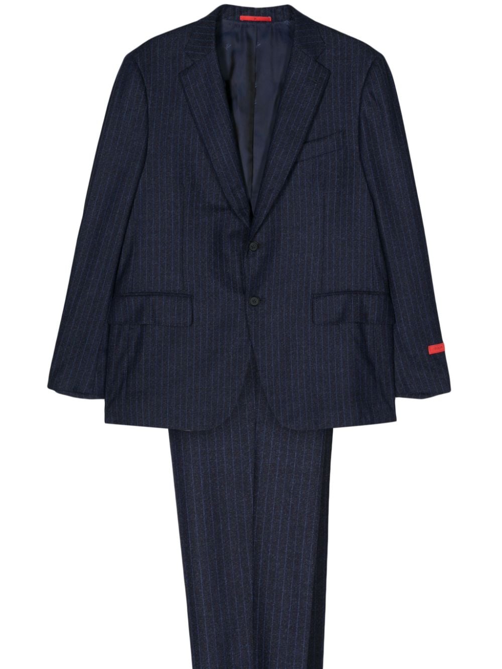 Isaia Single-breasted Suit In Blue