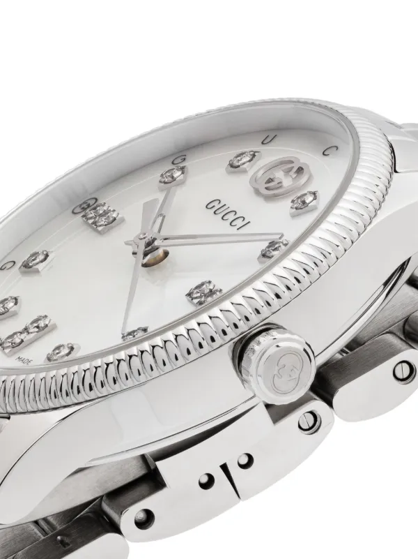 Gucci G-タイムレス 29mm 腕時計 | ホワイト | FARFETCH JP