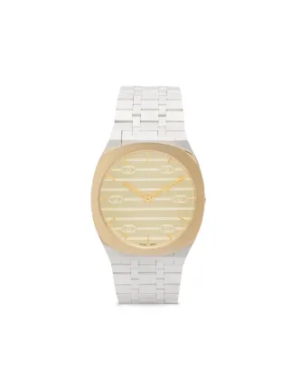 For 詩音様 Gucci グッチ メンズ 25.5 cm Gucci Gucci 25H 38mm | Gold | FARFETCH