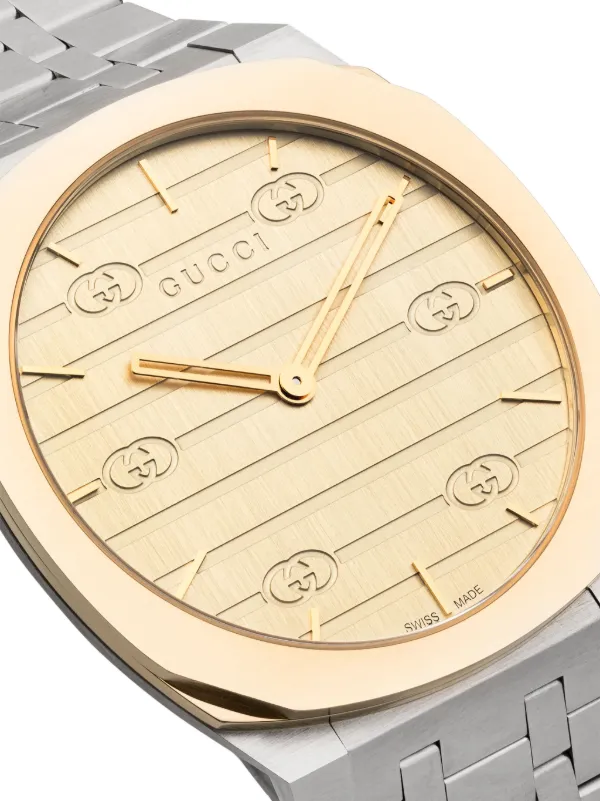 Gucci Gucci 25H 38mm | Gold | FARFETCH