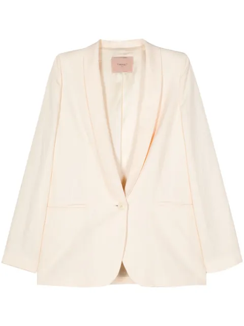 TWINSET shawl-lapels single-breasted blazer