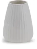 XLBoom medium Dim ceramic vase (23cm x 17.5cm) - White