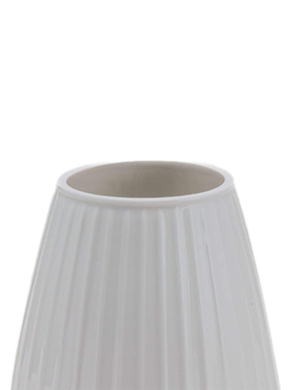 XLBoom medium Dim ceramic vase (23cm x 17.5cm) - Wit