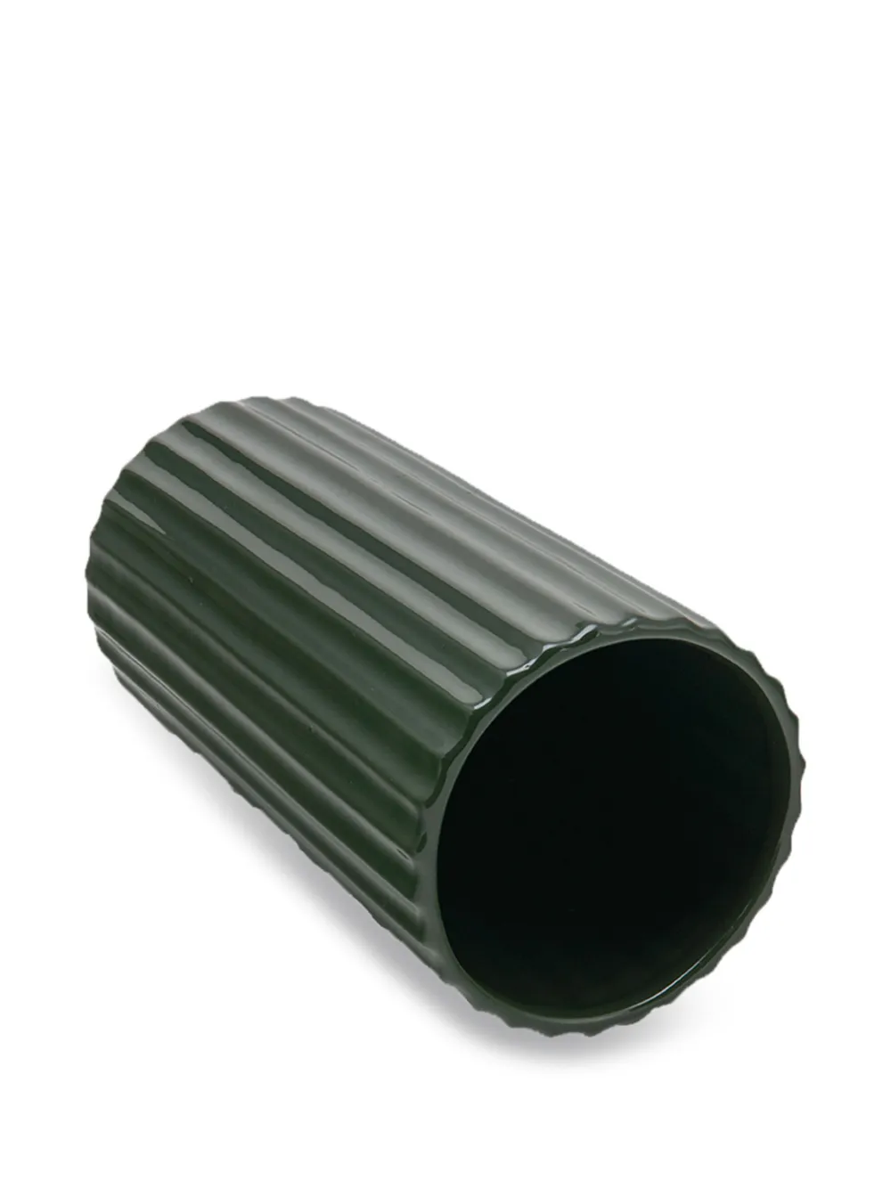 Xlboom Ikon Ceramic Vase (33cm X 15cm) In Green