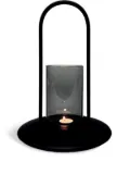 XLBoom medium Blaze aluminium lantern (26cm x 36.5cm) - Grey