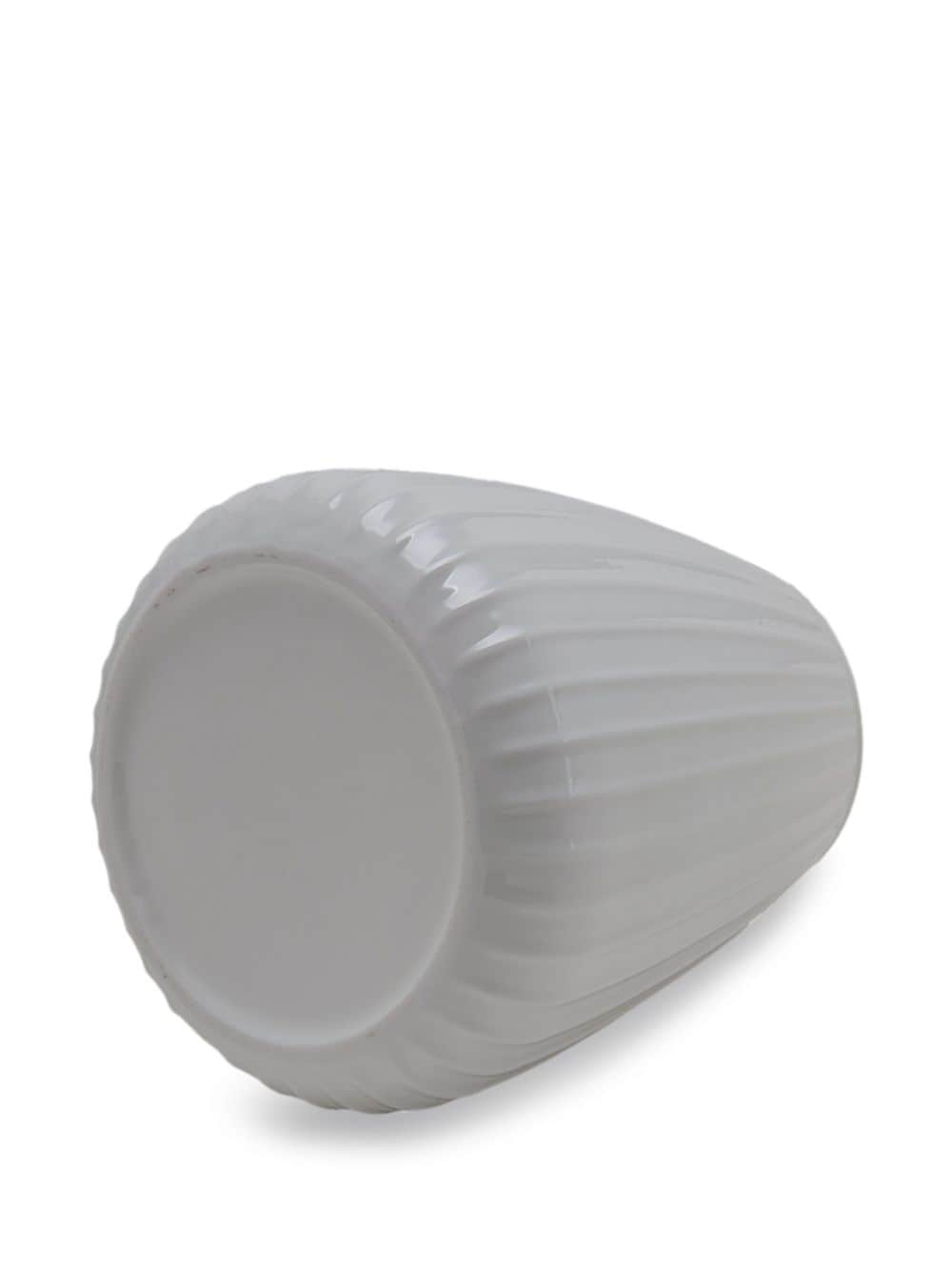 Shop Xlboom Large Dim Ceramic Vase (30cm X 19.5cm) In White