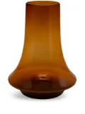 XLBoom large Spinn glass vase (31cm) - Brown