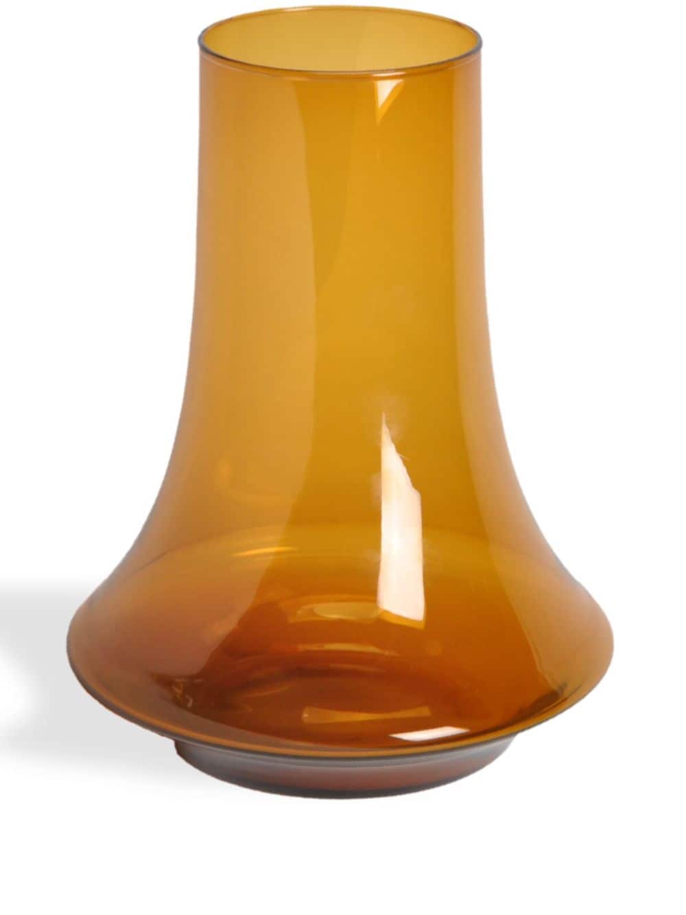 Xlboom Medium Spinn Glass Vase (25cm) In Neutrals