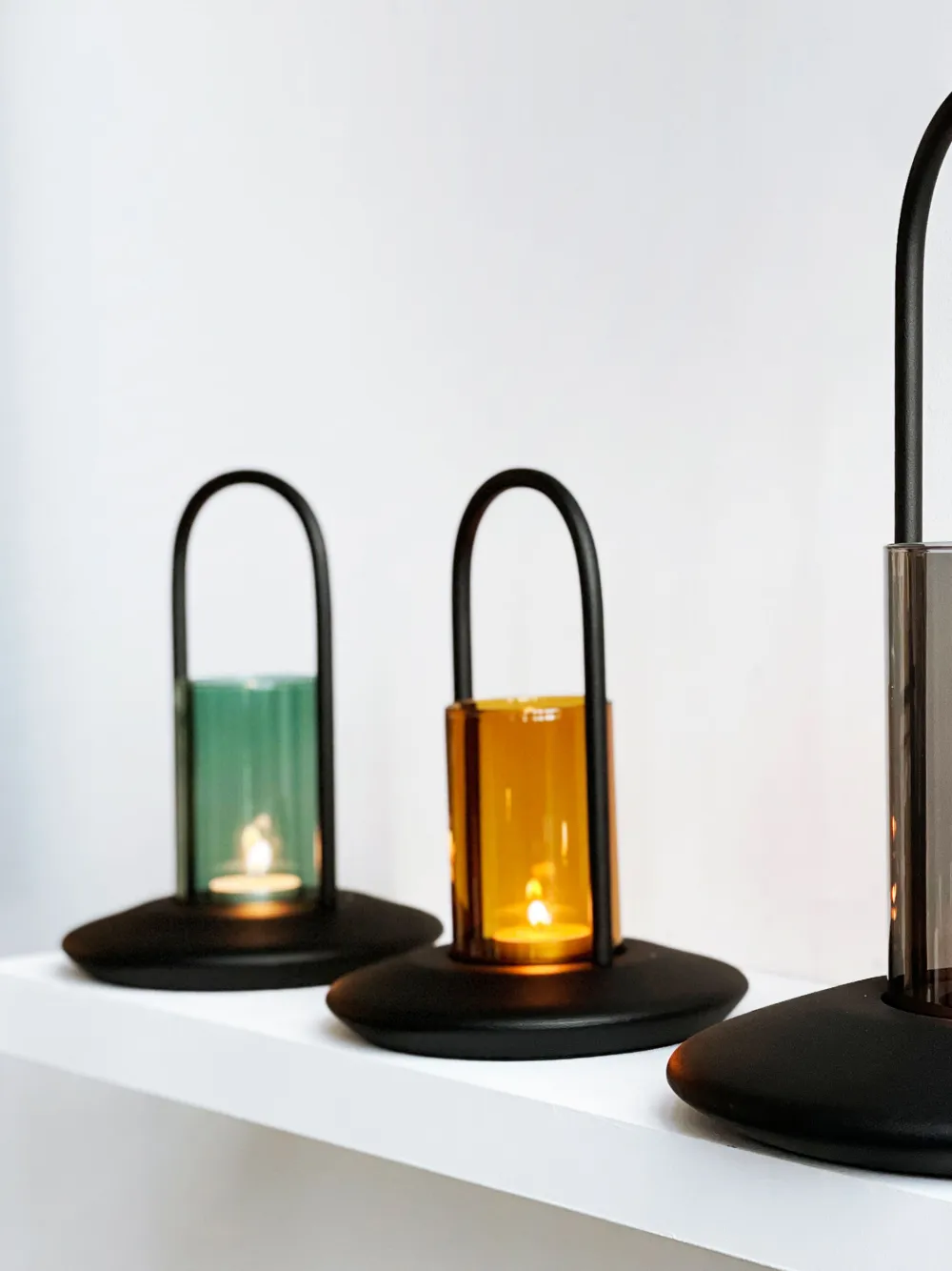 Xlboom Small Blaze Lantern (900g) In Neutrals