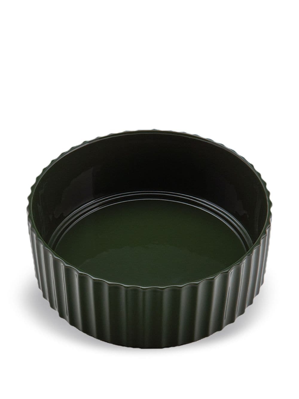 Shop Xlboom Large Ikon Ceramic Bowl (30cm) In Green