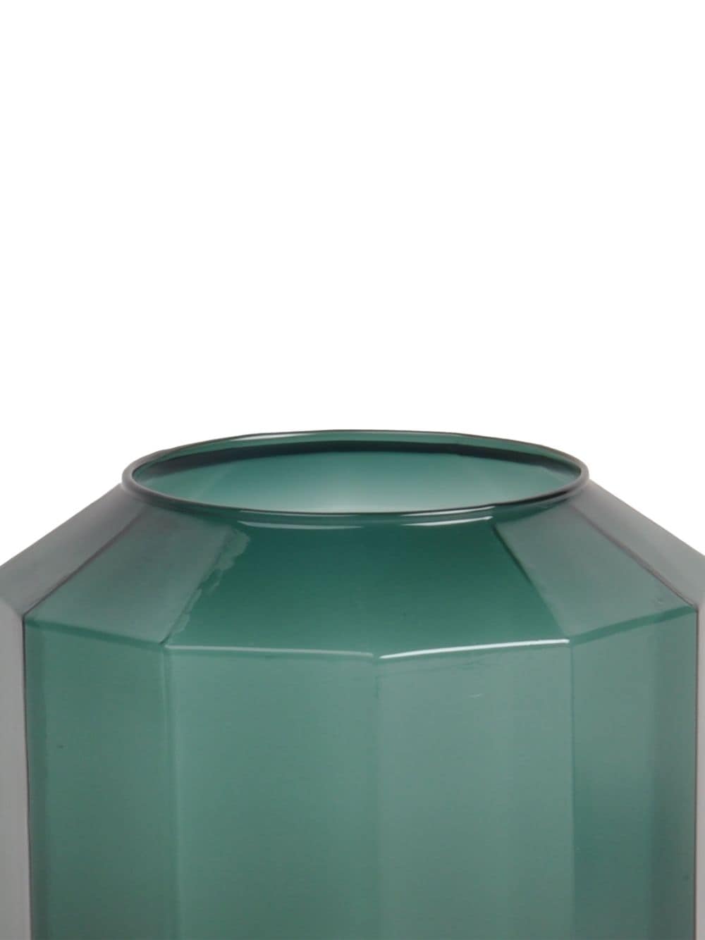 XLBoom Bliss kleine glazen vaas (14 cm x 16 cm) - Groen