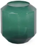 XLBoom small Bliss glass vase (14cm x 16cm) - Green