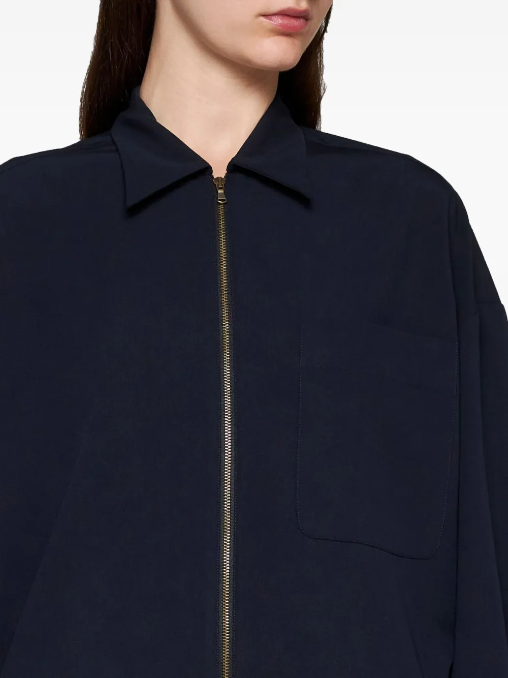 Blanca Vita Zijden jack Blauw