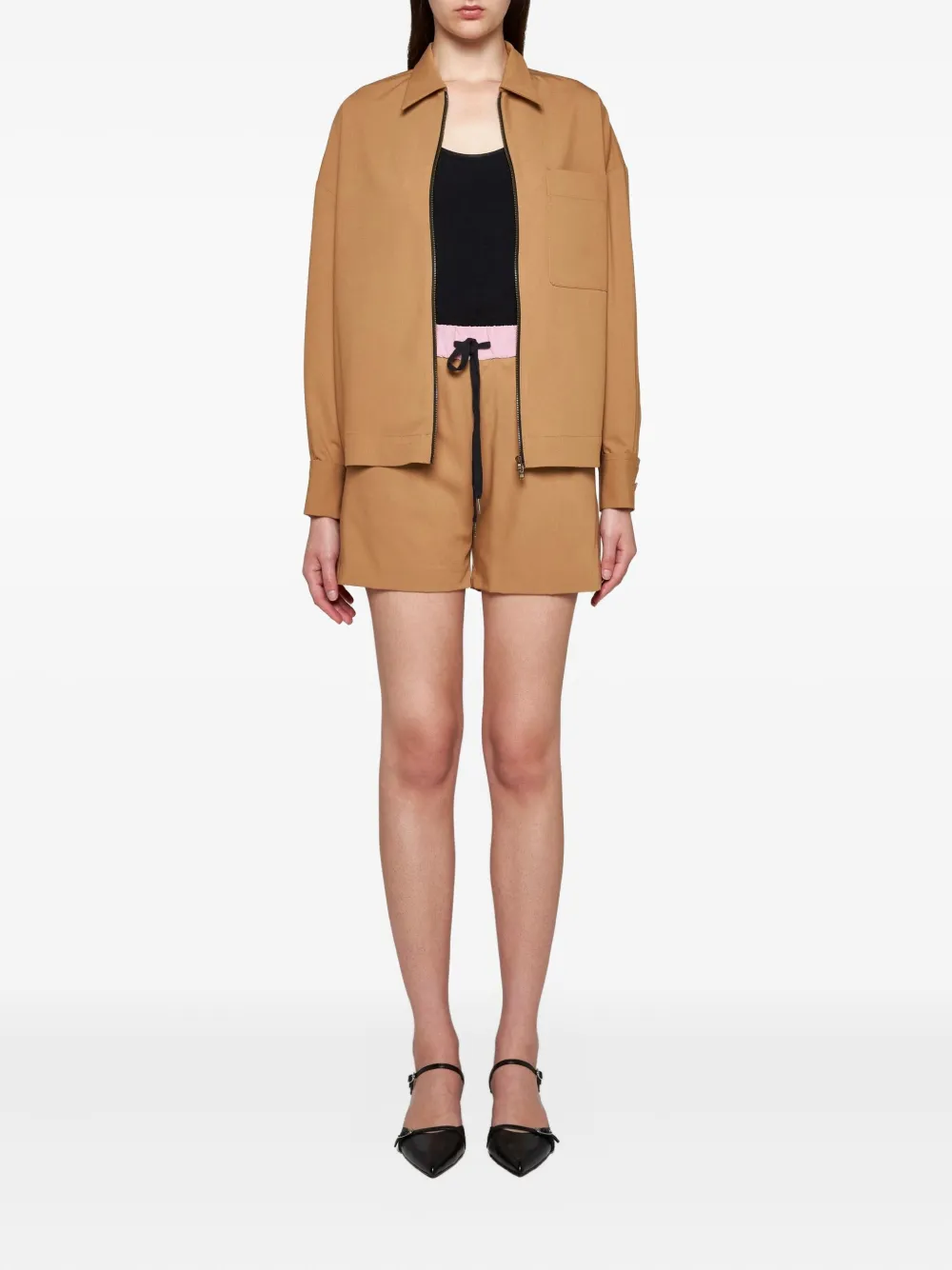 Blanca Vita chamarra de seda | Chamarras bomber | Image 2