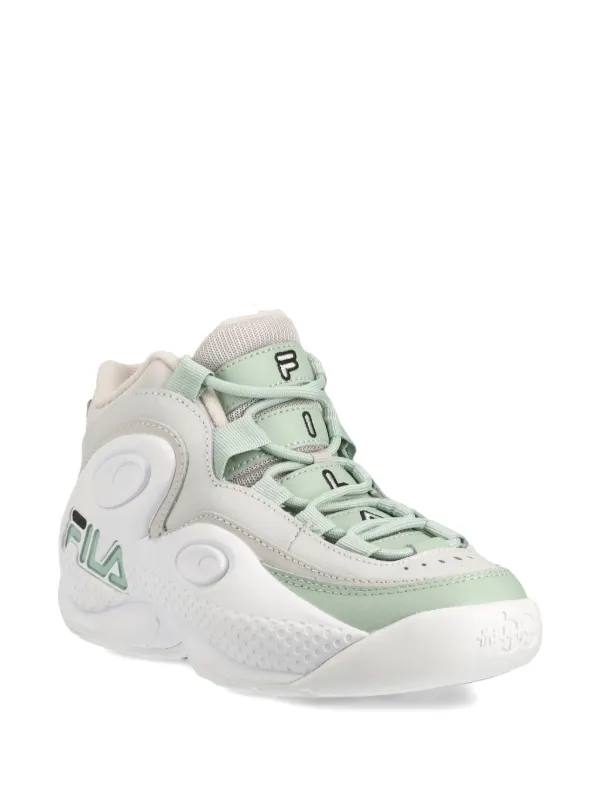 Fila Grant Hill 3 Mid Sneakers | White | FARFETCH