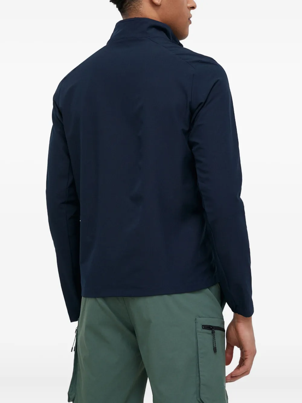 Helly Hansen Jack met logo en rits Blauw