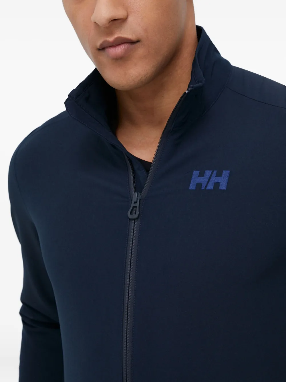 Helly Hansen Jack met logo en rits Blauw