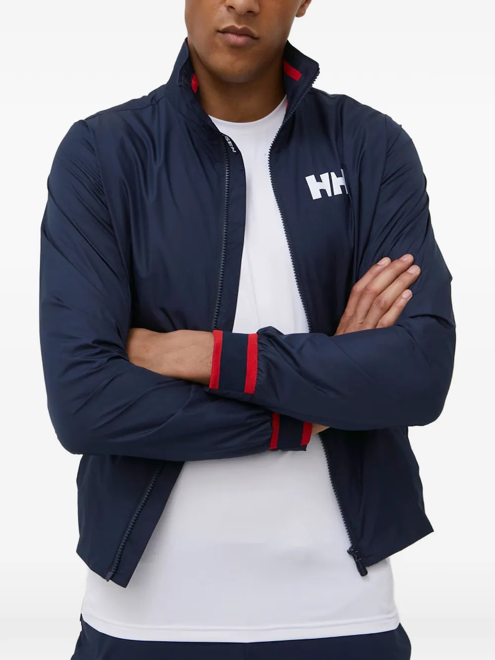 Helly Hansen Salt Logo-detail Jacket In Blue