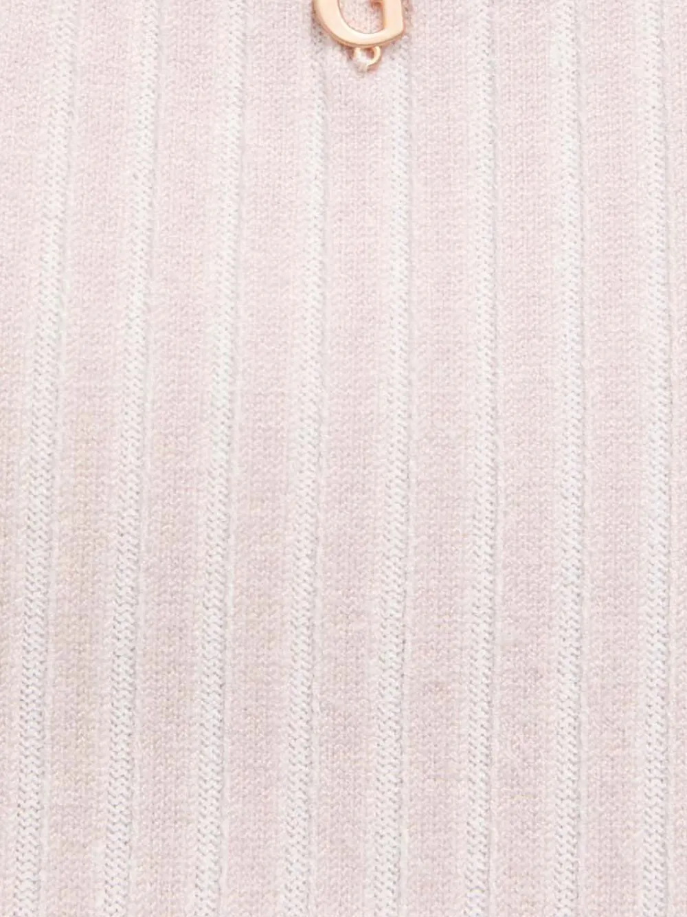 Guess Usa Ribbed Appliqué Dress In Pink