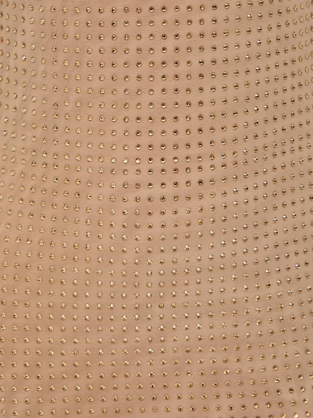 Guess Usa Square-neck Dress In Brown