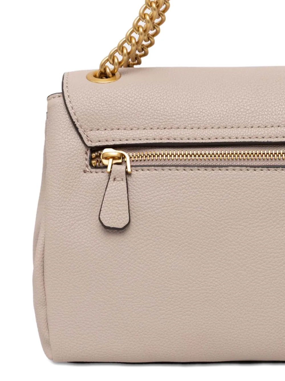 Guess Usa Chain Strap Logo Crossbody In Neutral