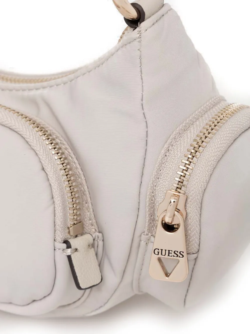Guess Usa Mini Eco Gemma Tote Bag In Neutrals