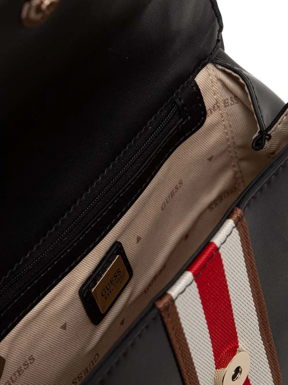 GUESS USA Nelka kleine crossbodytas Zwart