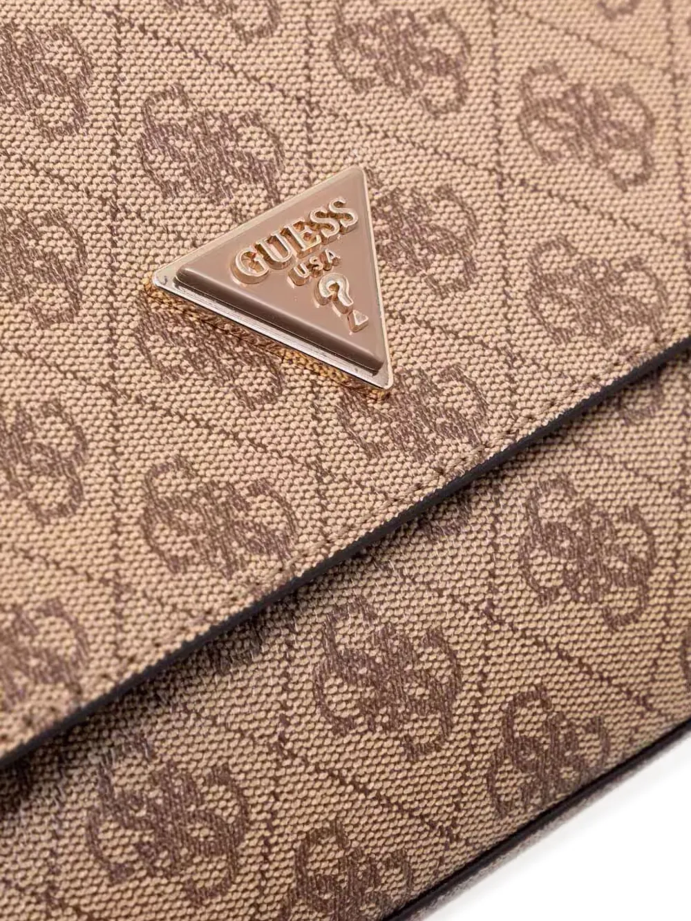 GUESS USA Meridian crossbodytas Beige