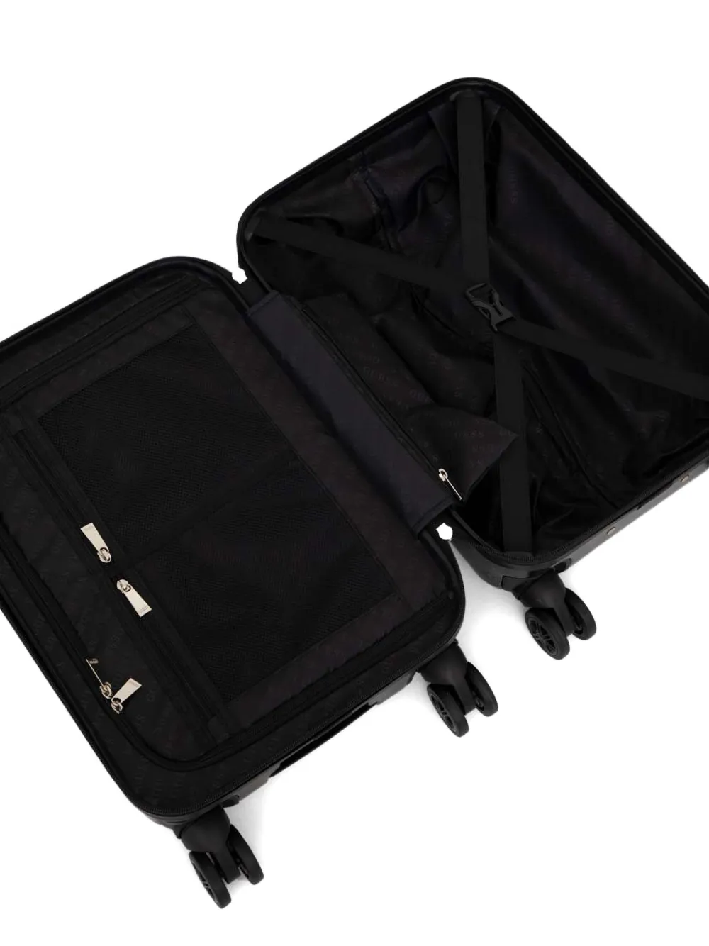 Guess Usa Jesco Trolley Suitcase In 褐色