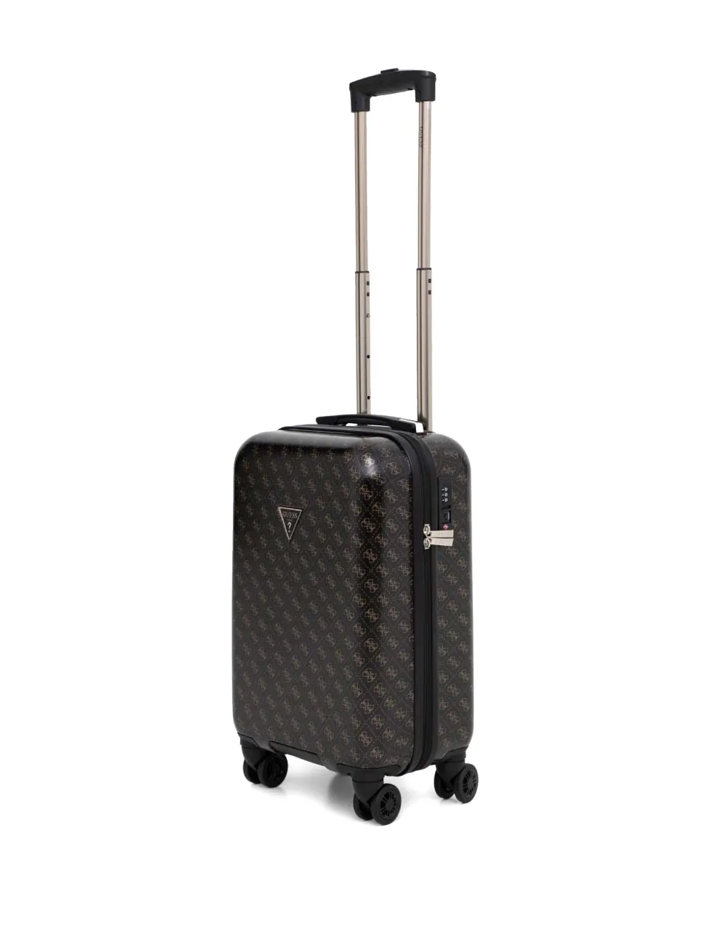 Guess Usa Jesco Trolley Suitcase In 褐色