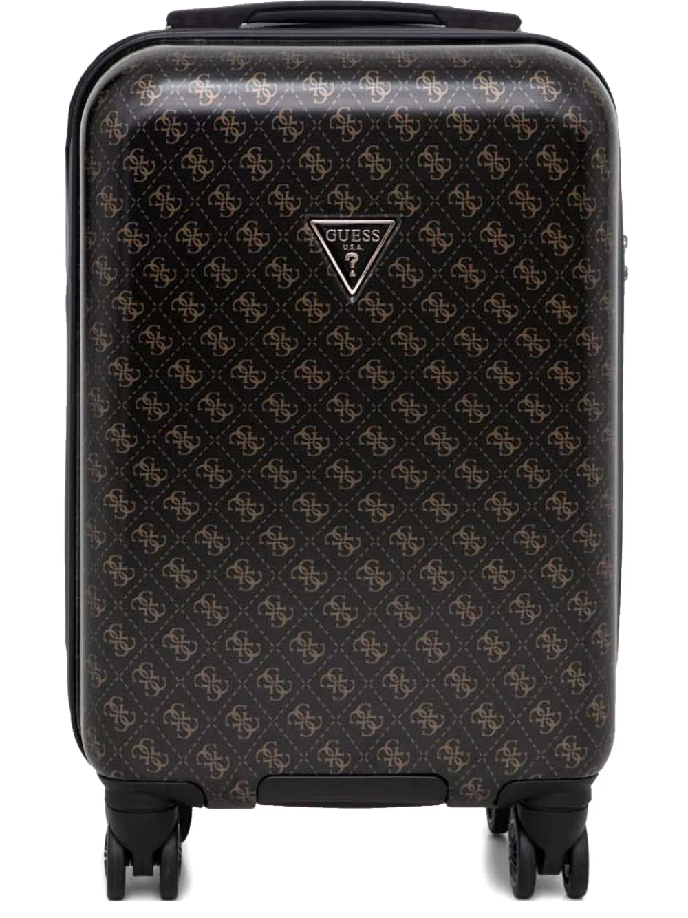 Guess Usa Jesco Trolley Suitcase In 褐色