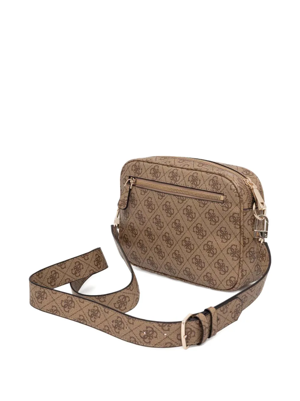 GUESS USA Meridian crossbodytas Bruin