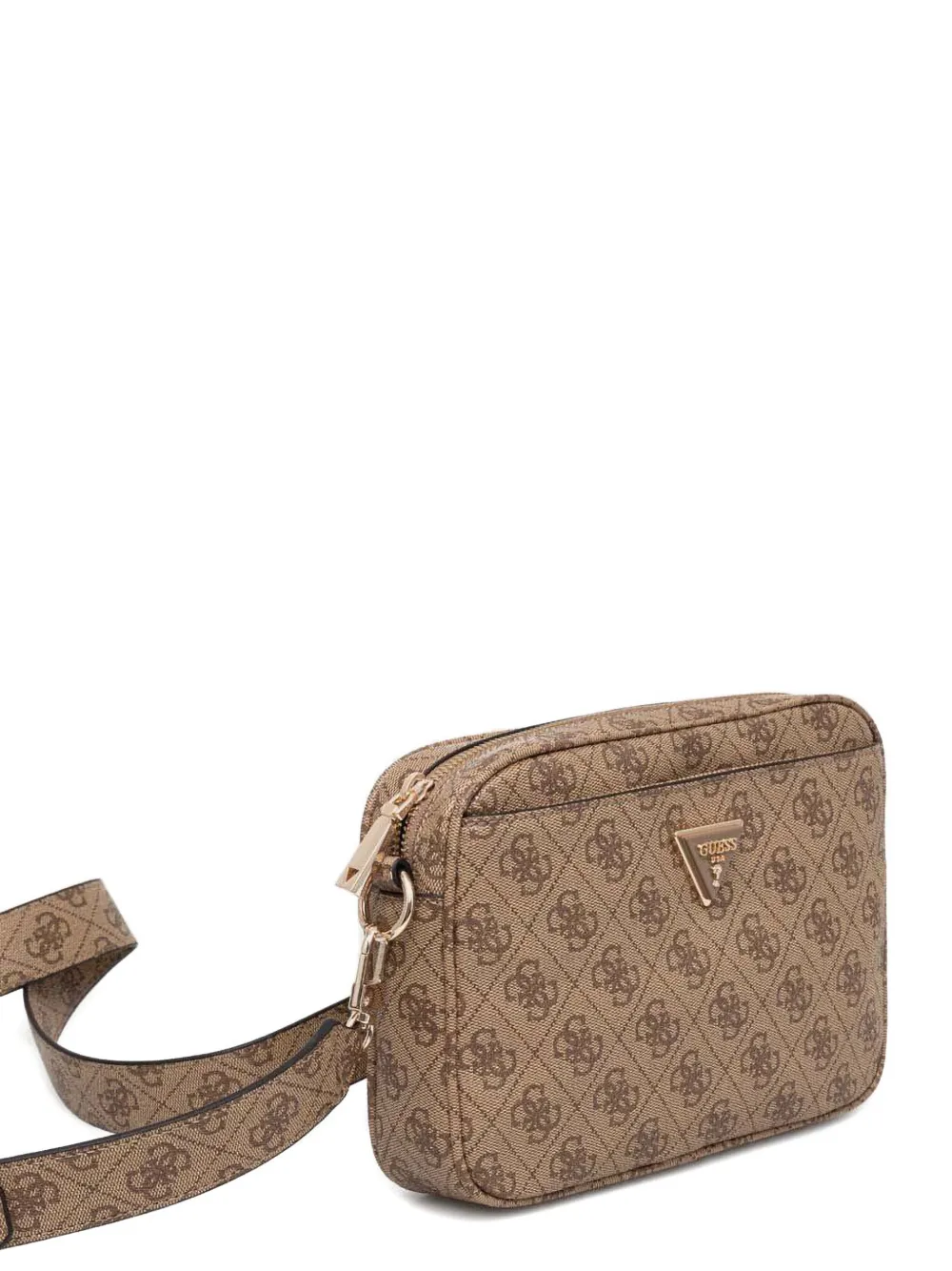 GUESS USA Meridian crossbodytas Bruin