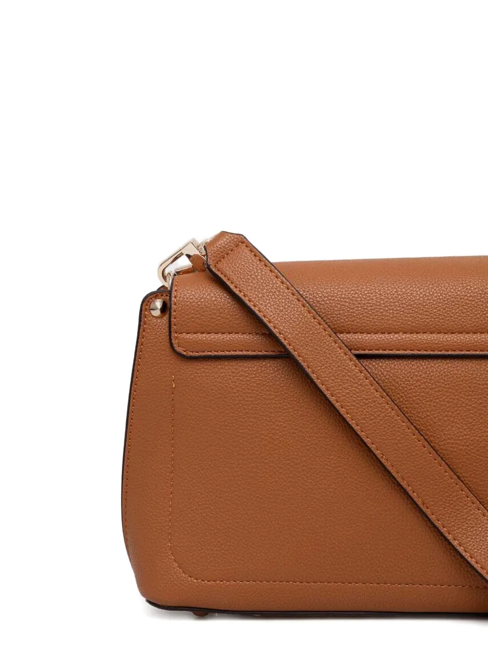 Guess Usa Meridian Logo-plaque Leather Cross Body Bag
