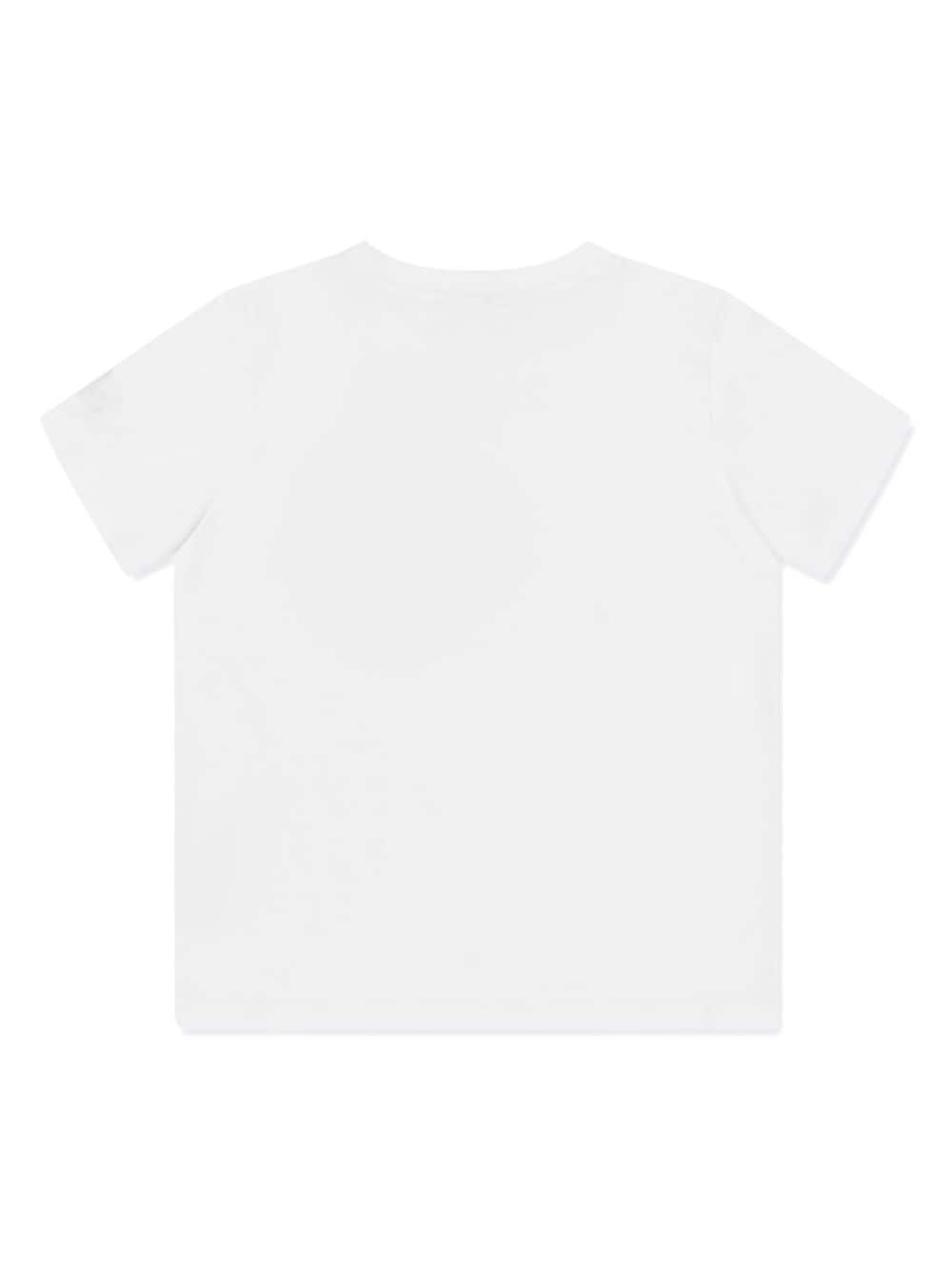 MC2 Saint Barth Kids x Fiorucci T-shirt met engelprint Wit
