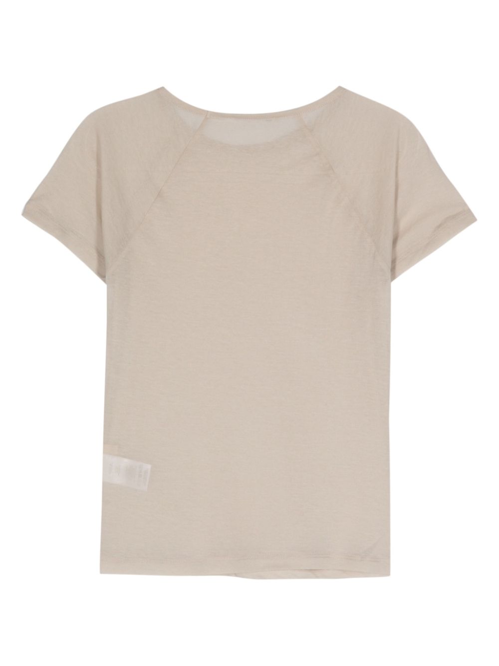 Paloma Wool Omu embroidered-logo T-shirt - Beige