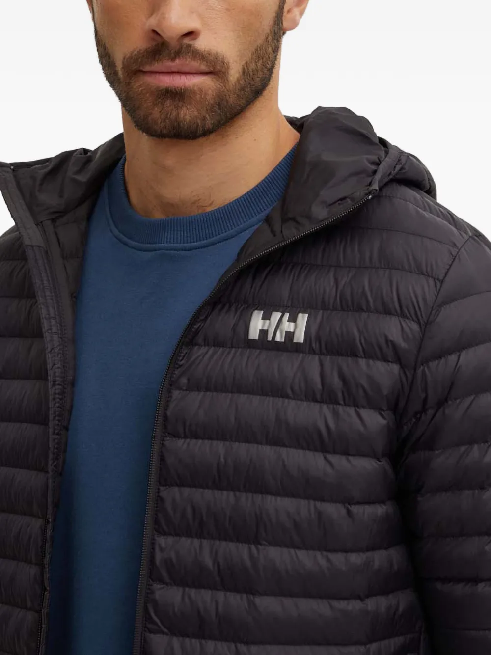 Helly Hansen Gewatteerd jack met capuchon Zwart