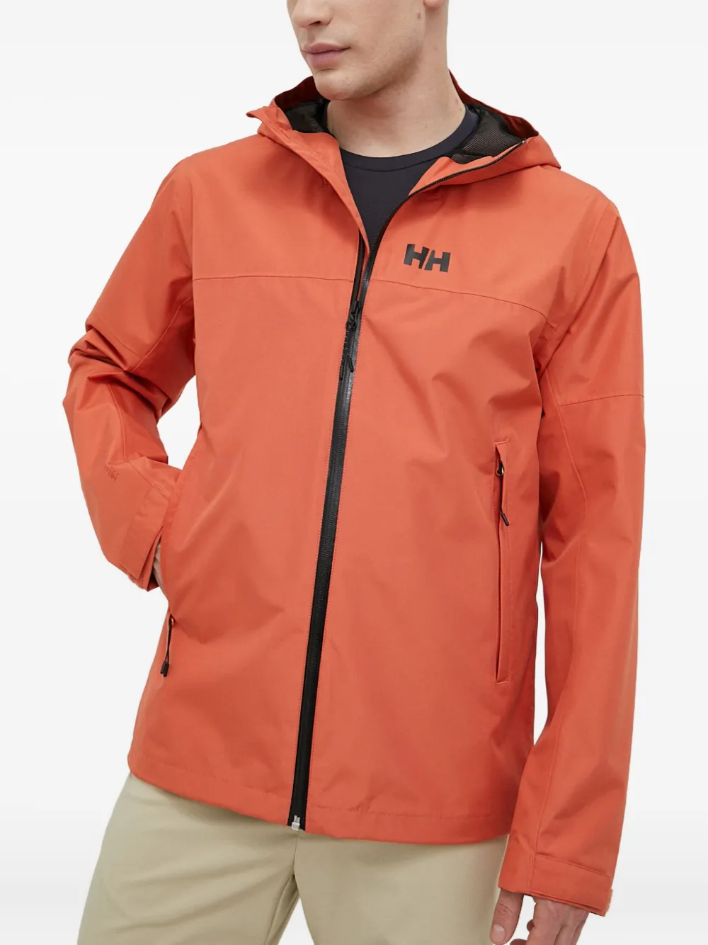 Helly Hansen chamarra con capucha y logo | naranja | Image 1
