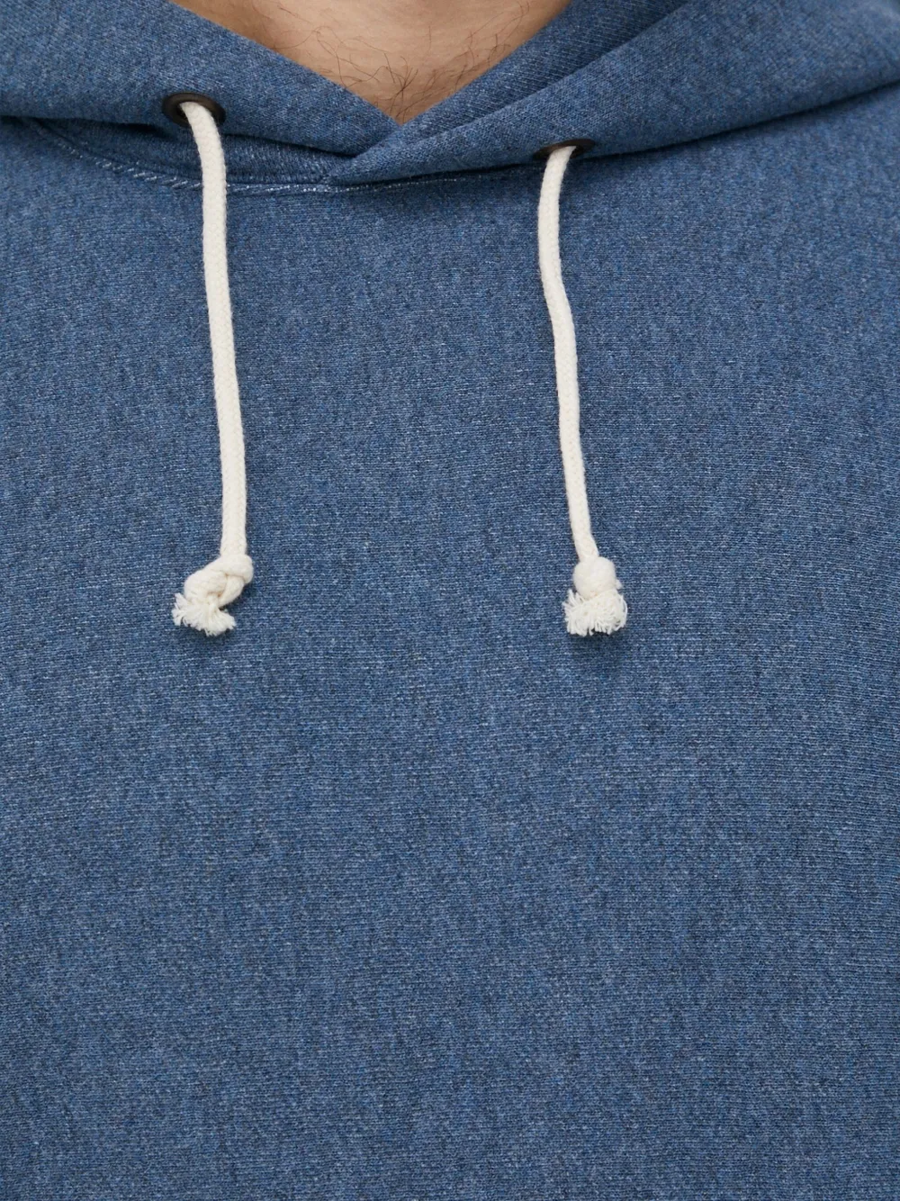 Champion Drawstring Hoodie In Blue
