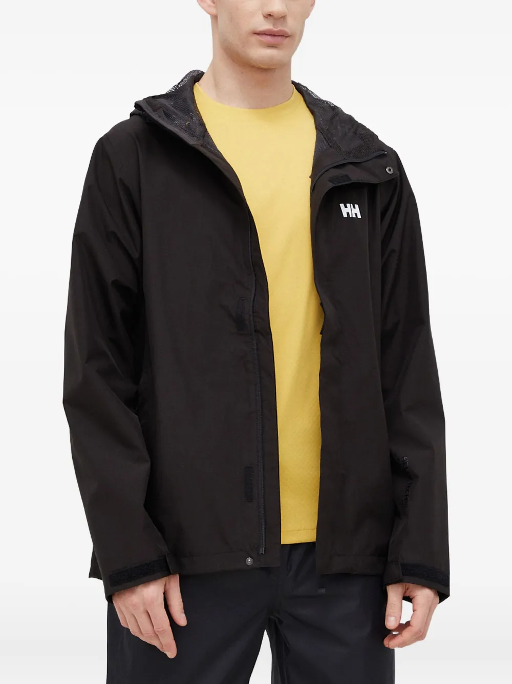Helly Hansen chamarra con capucha y cierre | negro | Image 1