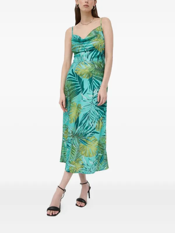 guess silk dress MARCIANO BY GUESS ESTELLA LONG DRESS S CALM SANDS | Online Outlet