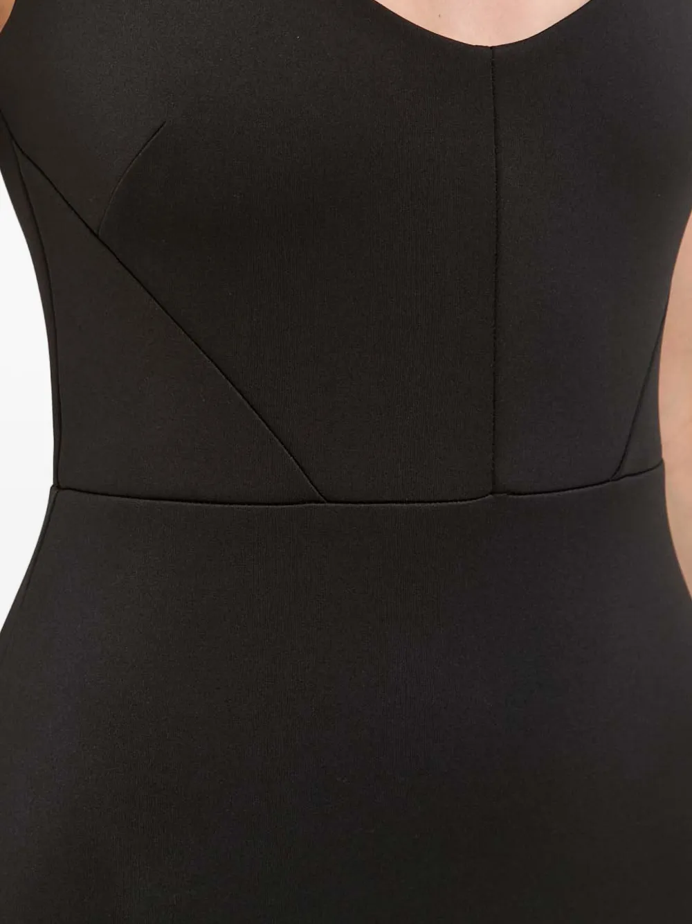 Guess Usa Panelled Dress In Black