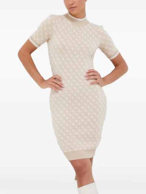 GUESS USA patterned short-sleeve dress
