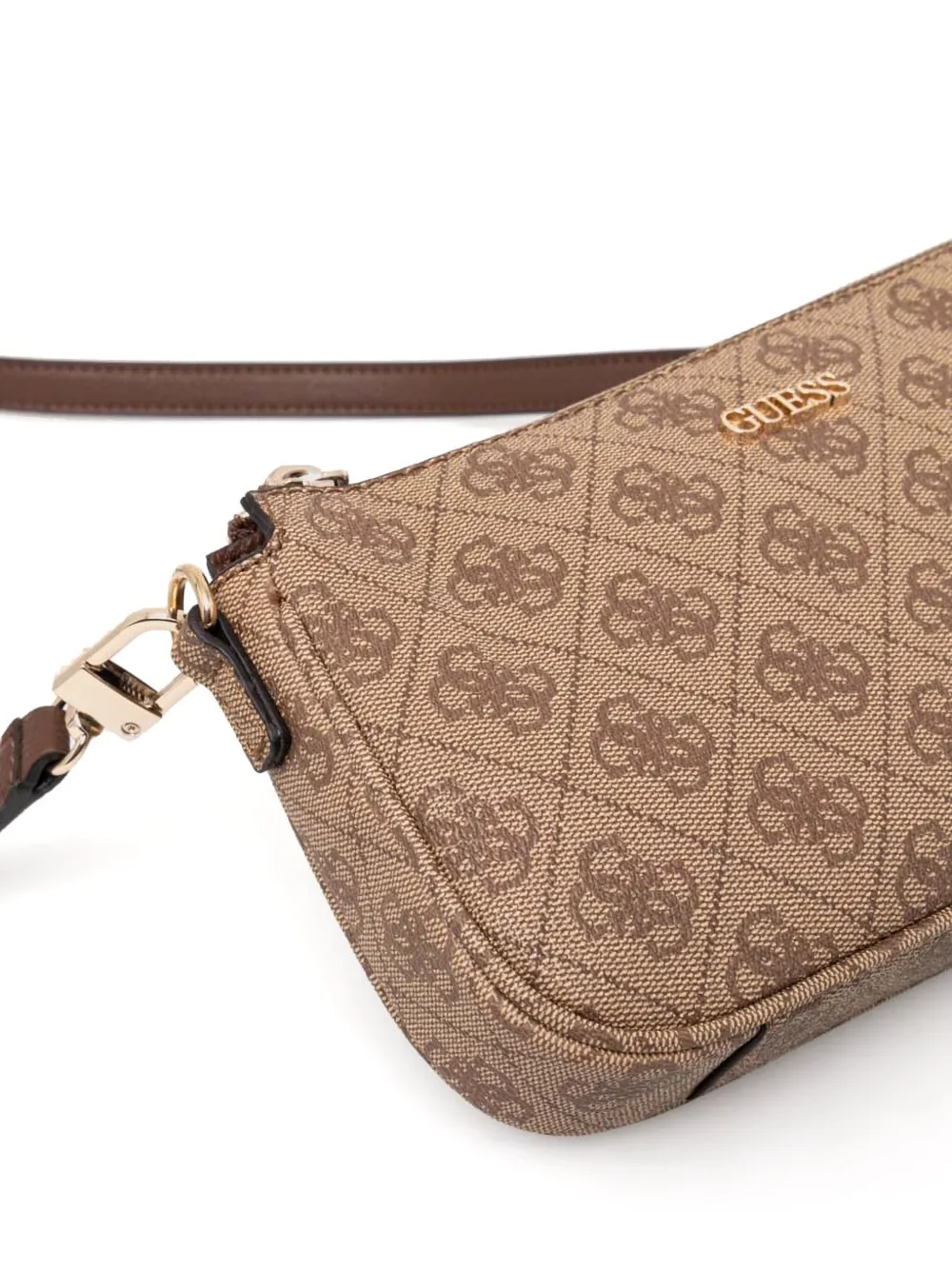 GUESS USA Noelle kleine crossbodytas Beige